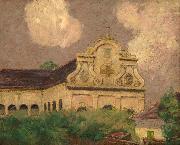 William Woodward Second Ursuline Convent oil on canvas